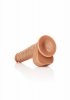 Straight Realistic Dildo  Balls  Suction Cup - 10/ 25,5 cm
